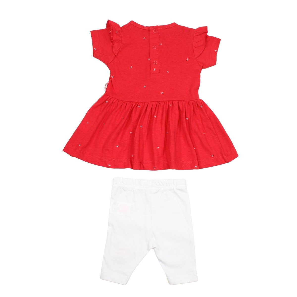 Ensemble bébé Lee Cooper - 3M Fille - Enfant - Rouge - 100 % Coton - TrendyFlair