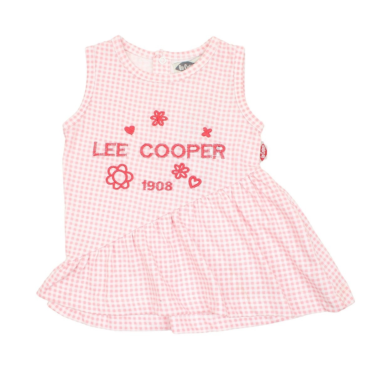 Ensemble bébé Lee Cooper - 3M Fille - Enfant - Rose - 100 % Coton S/J 160 gsm - TrendyFlair