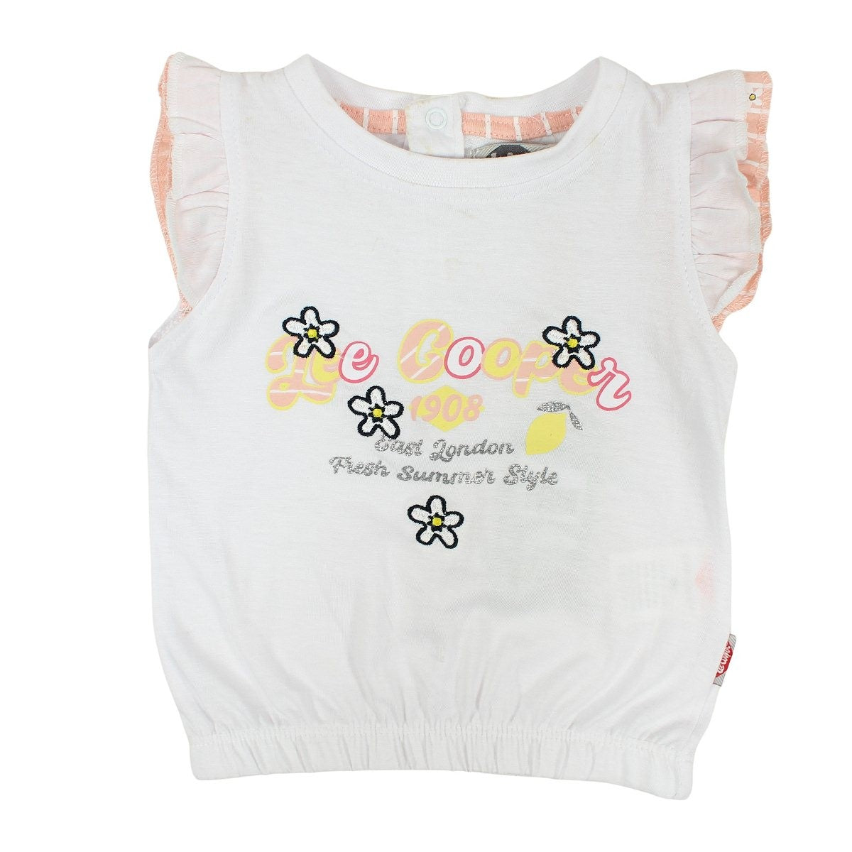 Ensemble bébé Lee Cooper - 6M Fille - Enfant - Orange - 100 % Coton S/J 160 gsm - TrendyFlair