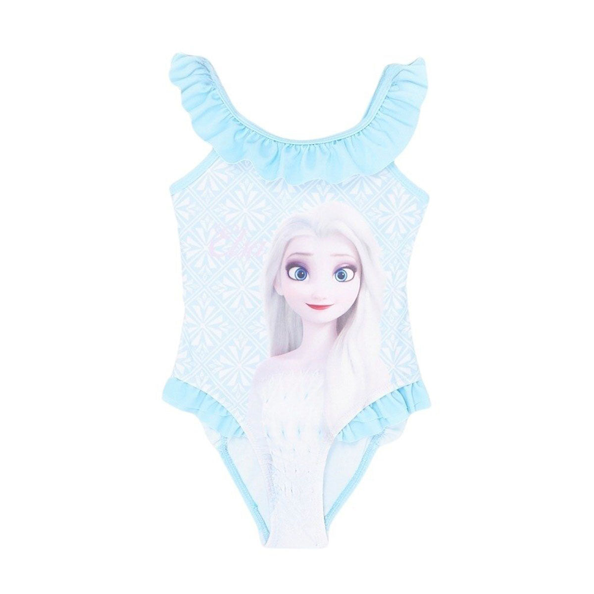 Maillot de bain sur cintre La reine des Neiges - 2/3A Fille - Enfant - Bleu - 87% Polyester 13% Élasthanne 200 GSM SJ - TrendyFlair