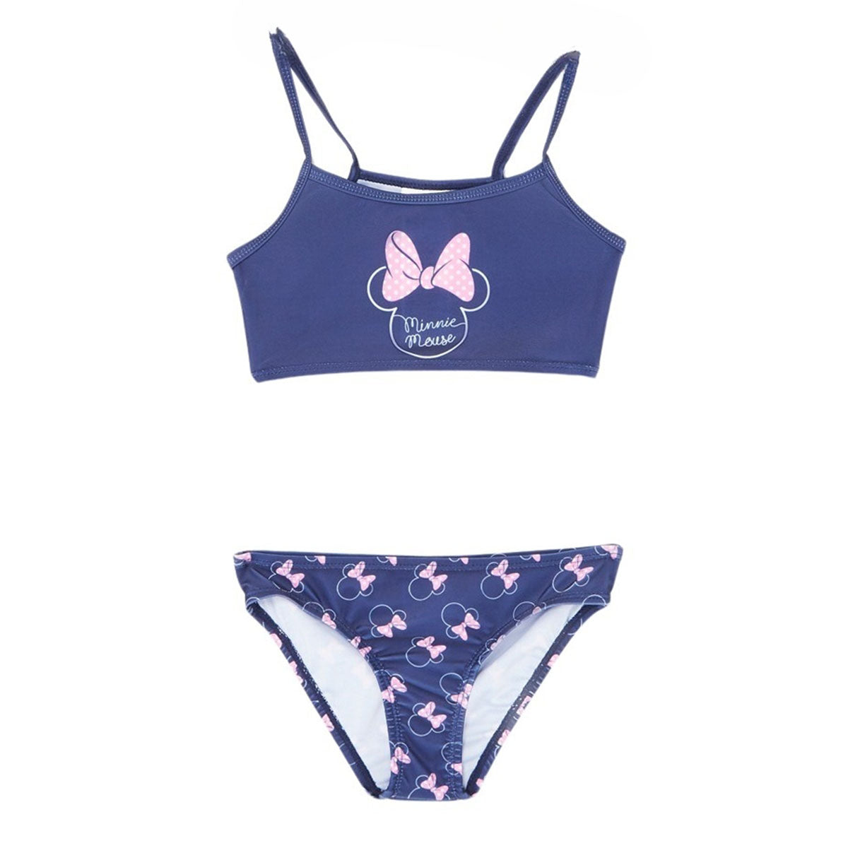 Maillot de bain avec cintre Minnie - 2/3A Fille - Enfant - Marine - 88% Polyester 12% Élasthanne 200 GSM SJ - TrendyFlair