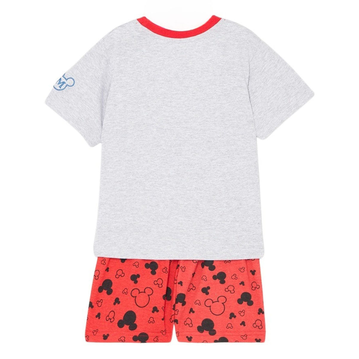 Ensemble Mickey - 3A Garçon - Enfant - Rouge - 100% Coton, 160 GSM SJ - TrendyFlair