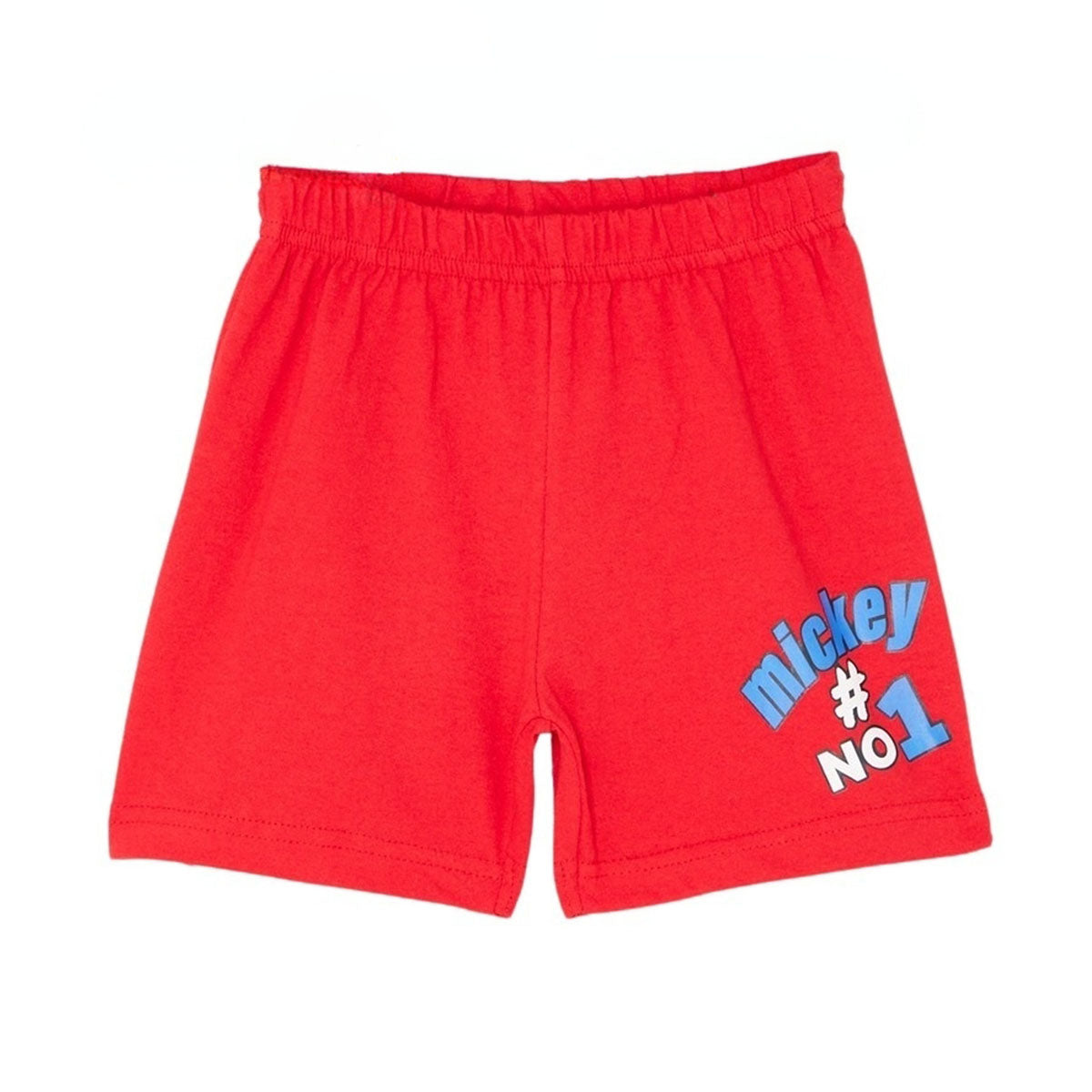 Ensemble Mickey - 3A Garçon - Enfant - Rouge - 100% Coton, 160 GSM SJ - TrendyFlair