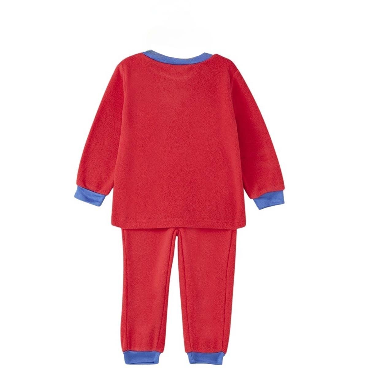 Pyjama polaire Mickey - 2A Garçon - Enfant - Rouge - 100 % Polyester - TrendyFlair