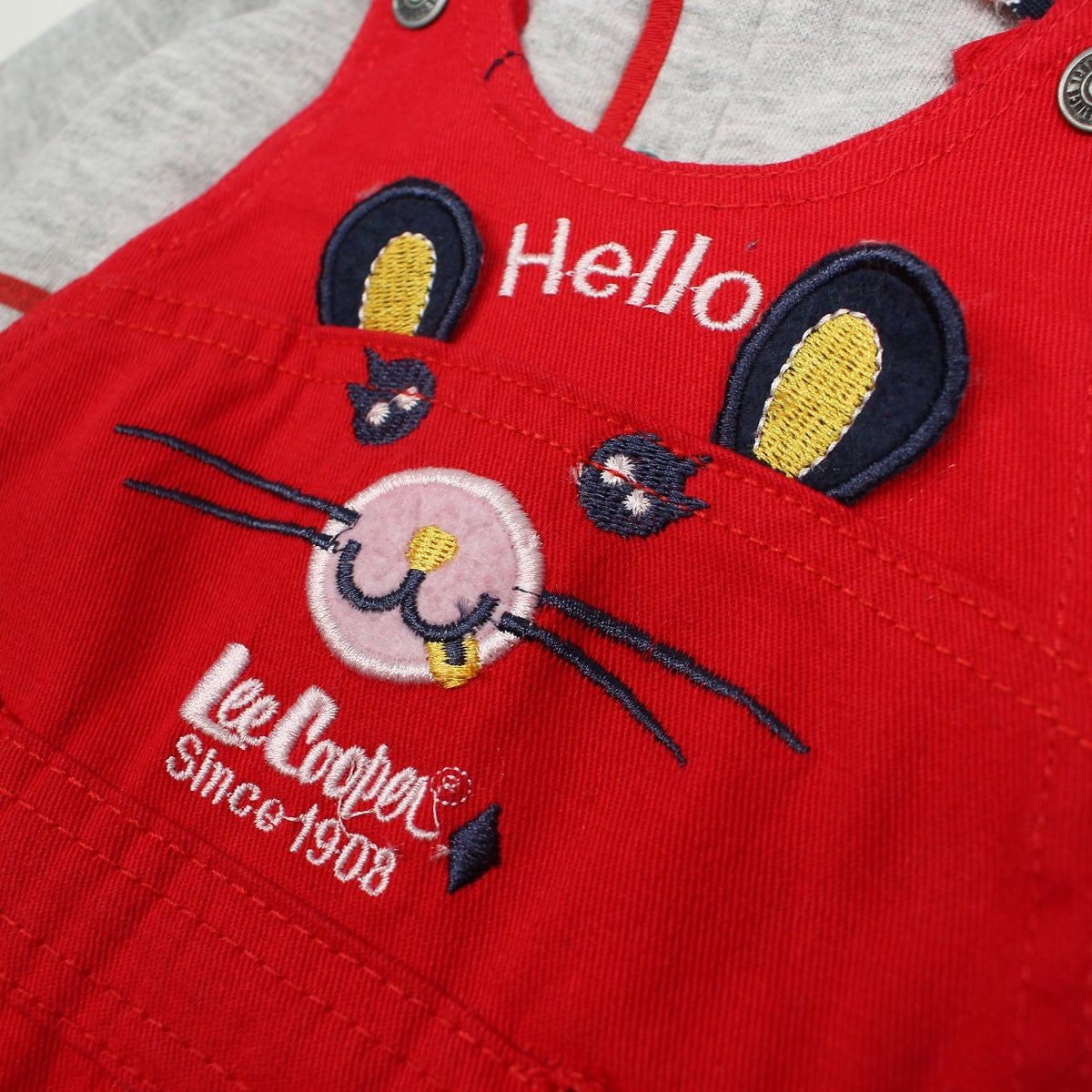 Ensemble bebe Lee Cooper - 6M Bébé Garçon - Enfant - Rouge - 60% Polyester 40% Coton - TrendyFlair