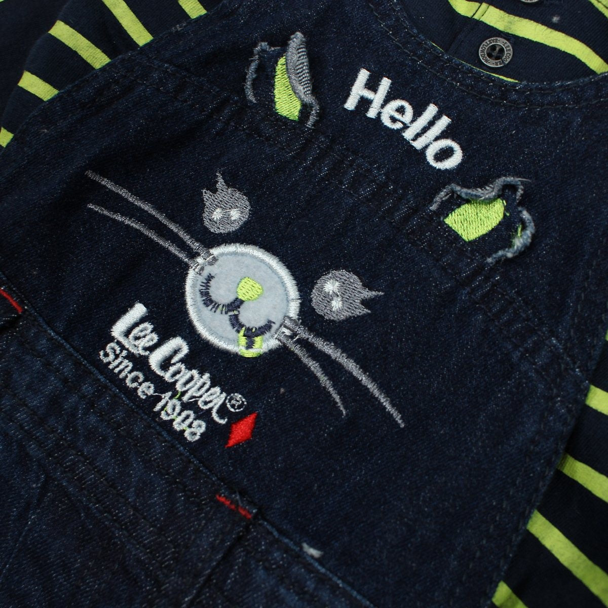 Ensemble bebe Lee Cooper - 6M Bébé Garçon - Enfant - Vert - 60% Polyester 40% Coton - TrendyFlair
