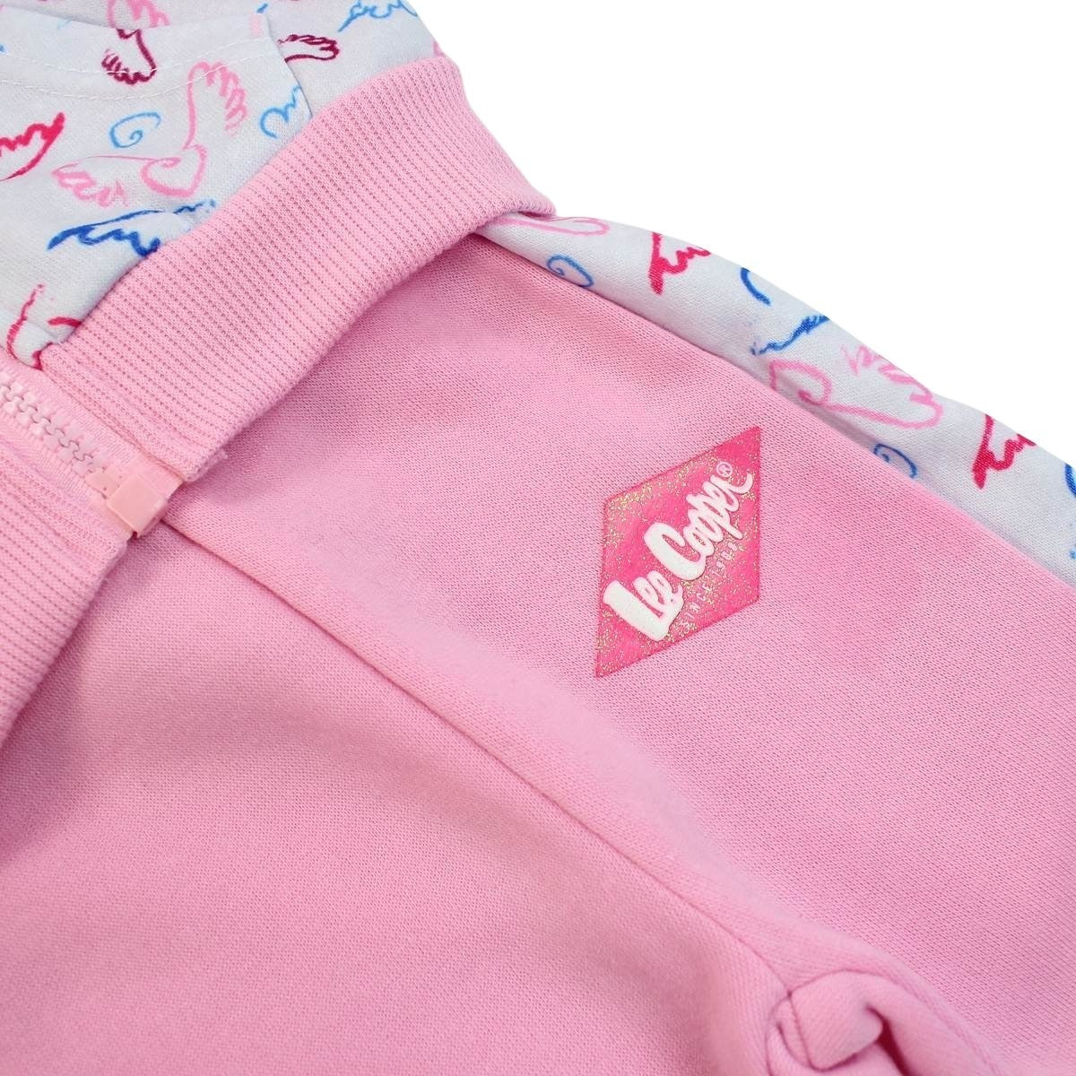 Jogging bébé fille Lee Cooper - 6M Bébé Fille - Enfant - Rose - 100 % Polyester - TrendyFlair