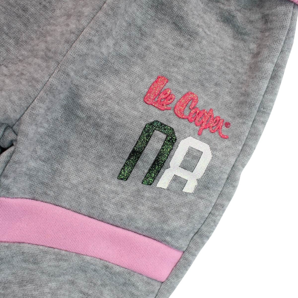 Jogging bébé fille Lee Cooper - 6M Bébé Fille - Enfant - Gris - 100 % Polyester - TrendyFlair