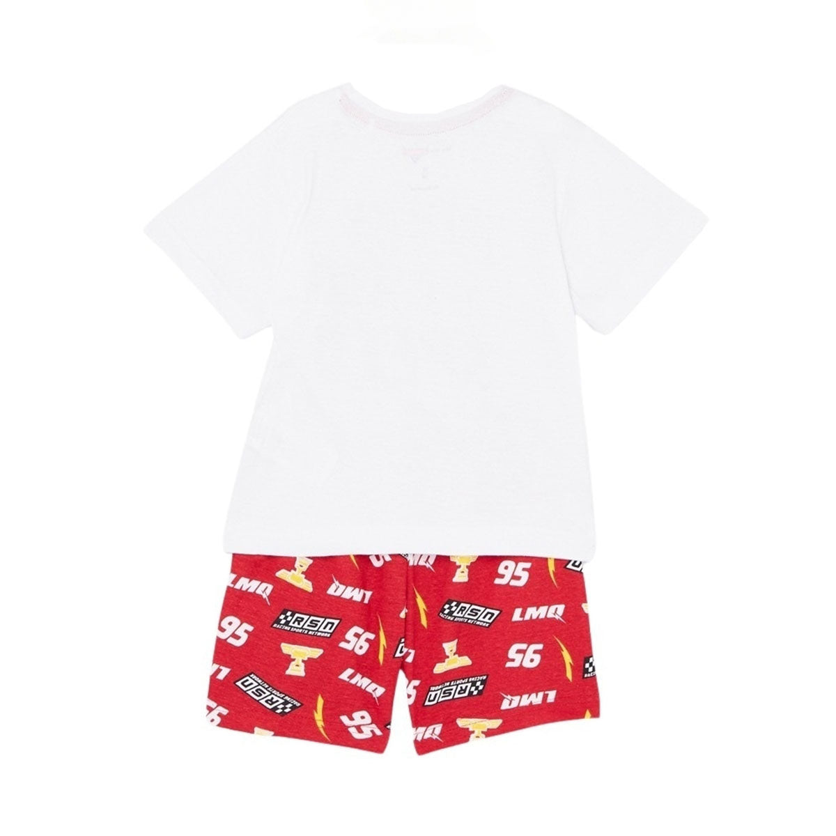 Ensemble Cars - 3A Garçon - Enfant - Rouge - 100% Coton, 160 GSM SJ - TrendyFlair