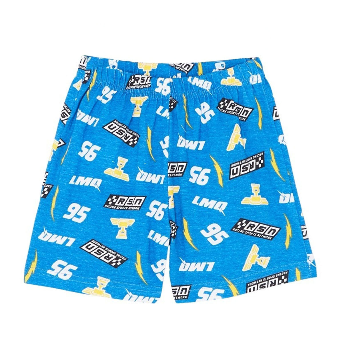 Ensemble Cars - 3A Garçon - Enfant - Bleu - 100% Coton, 160 GSM SJ - TrendyFlair