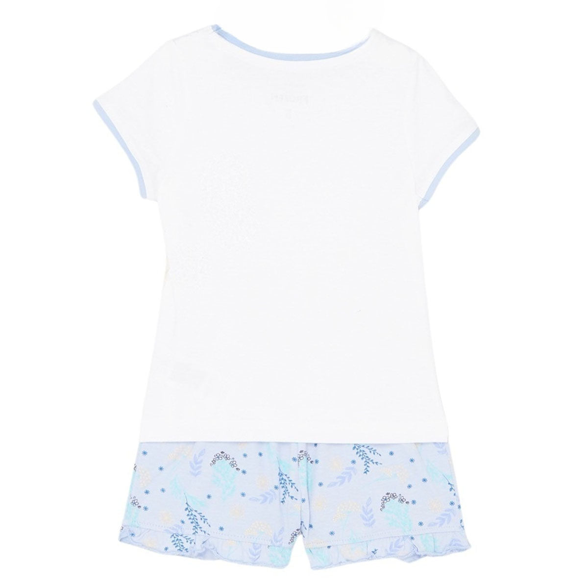 Ensemble La Reine des neiges - 2A Fille - Enfant - Violet - 100% Coton, 160 GSM SJ - TrendyFlair