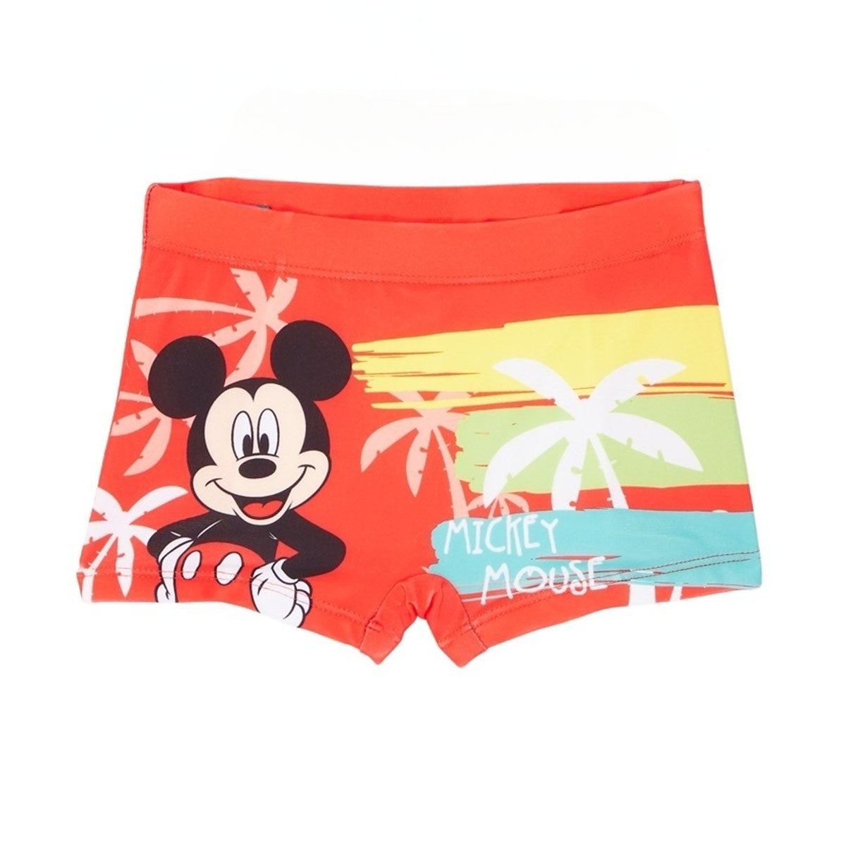 Maillot de bain sur cintre Mickey - 2/3A Garçon - Enfant - Rouge - 88% Polyester 12% Élasthanne - TrendyFlair
