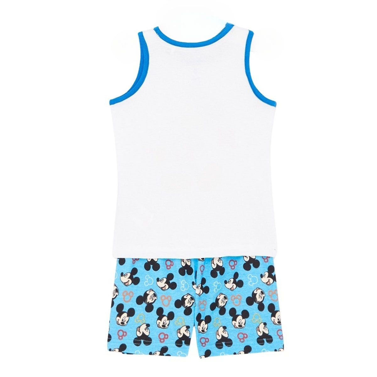 Ensemble Mickey - 3A Garçon - Enfant - Bleu - 100% Coton, 160 GSM SJ - TrendyFlair