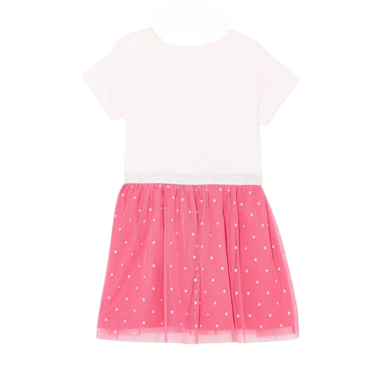 Robe Tuile Lol Surprise - 3A Fille - Enfant - Rose - 100% Coton, 160 GSM SJ, TULLE - 100% Polyester - TrendyFlair