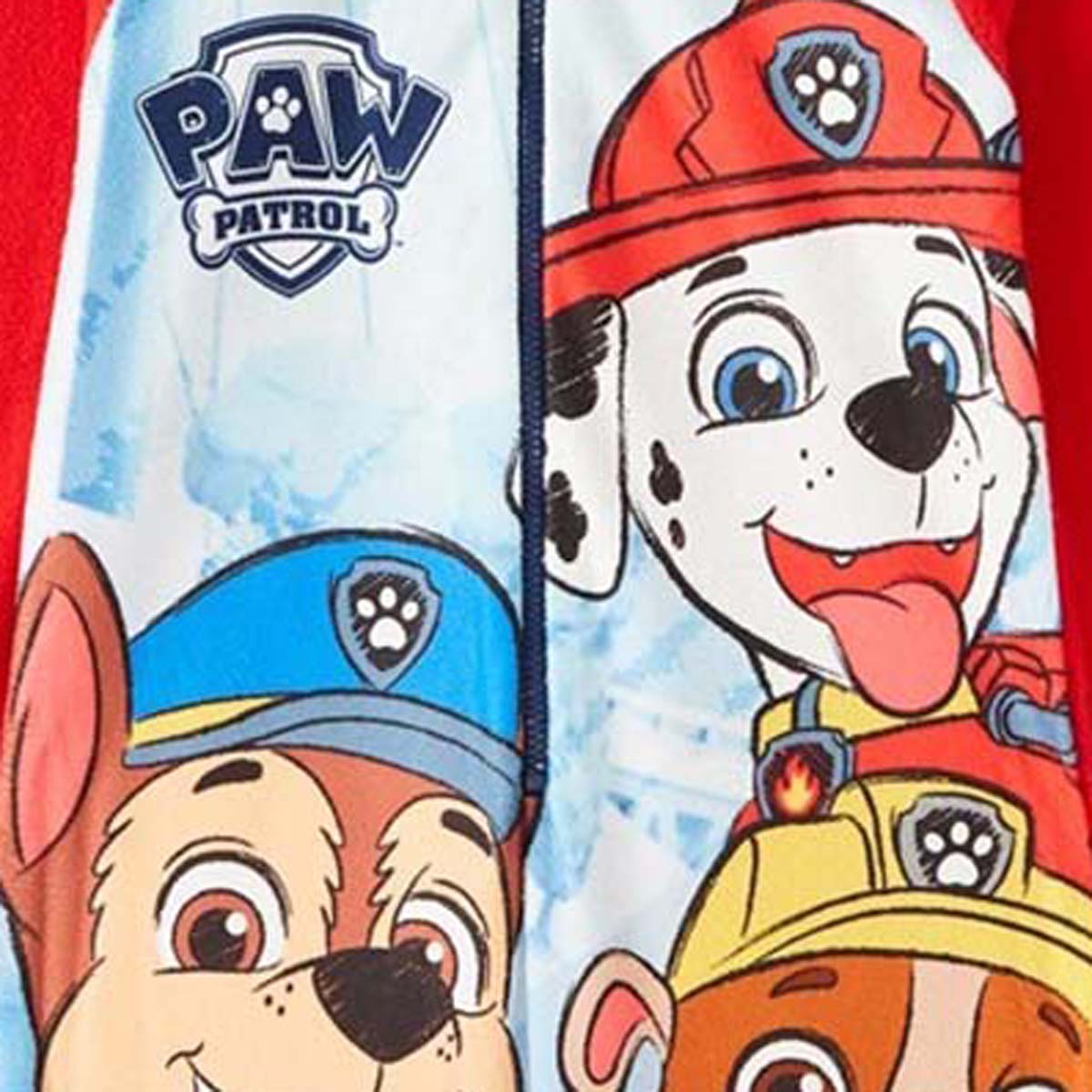 Combinaison polaire Paw Patrol - 2A Garçon - Enfant - Rouge - 100% Polyester, 190 G/M2 - POLAIRE - TrendyFlair