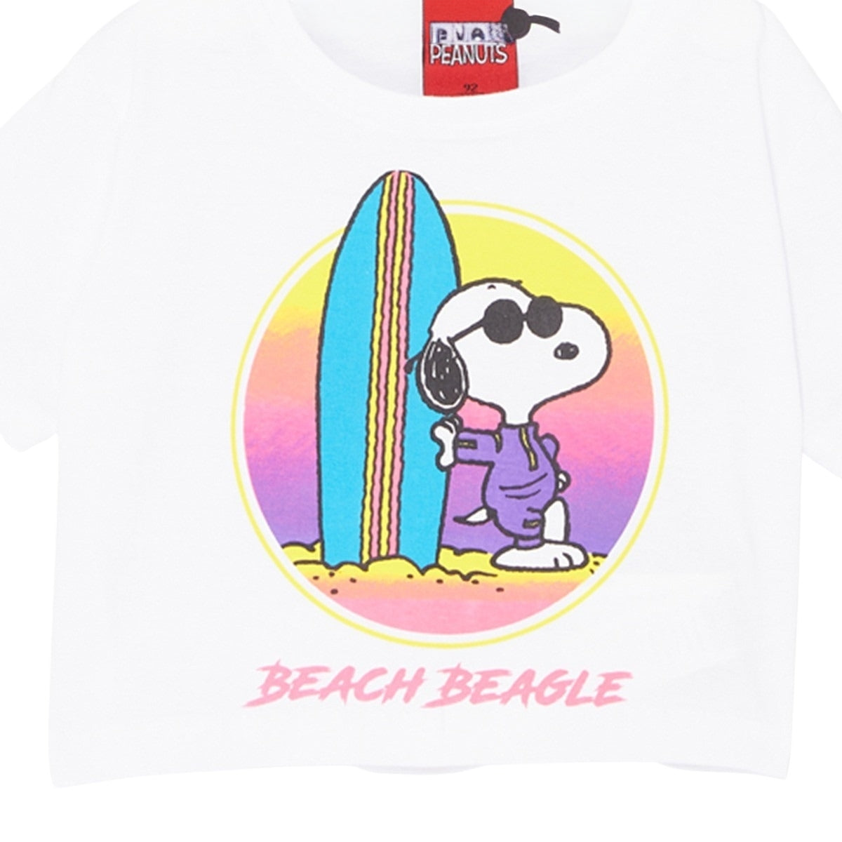T-Shirt Snoopy - 2A Fille - Enfant - Blanc - 100% Coton 160 GSM SJ - TrendyFlair