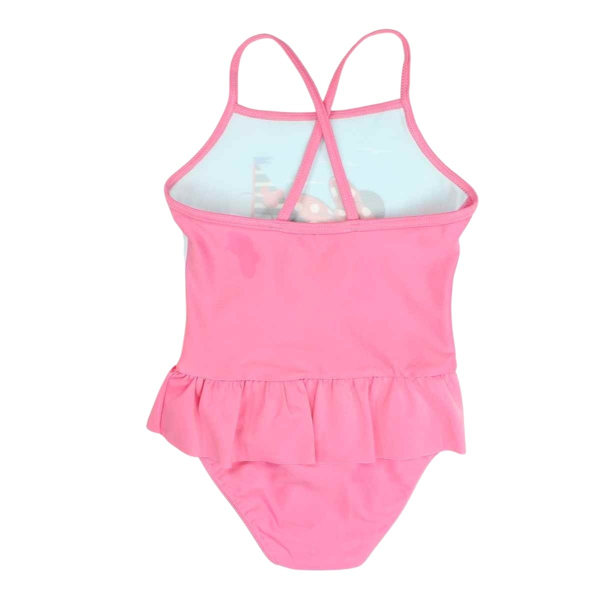 Maillot de bain Minnie - 3/4A Fille - Enfant - Rose - 85 % Polyester - 15 % Élasthanne - TrendyFlair