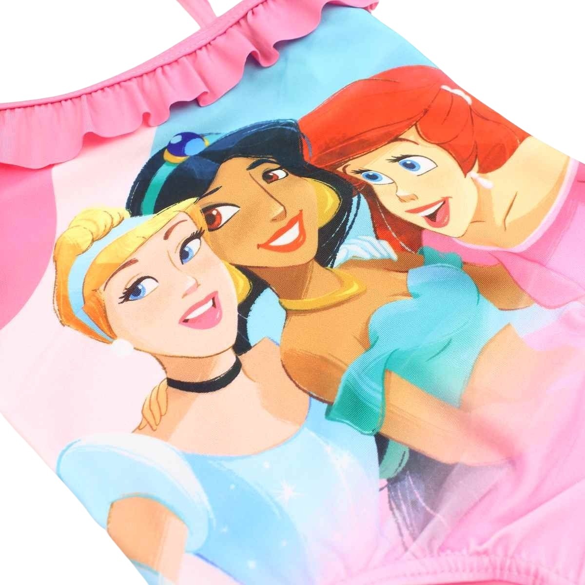 Maillot de bain Princesse - 3/4A Fille - Enfant - Fushia - 85 % Polyester - 15 % Élasthanne - TrendyFlair