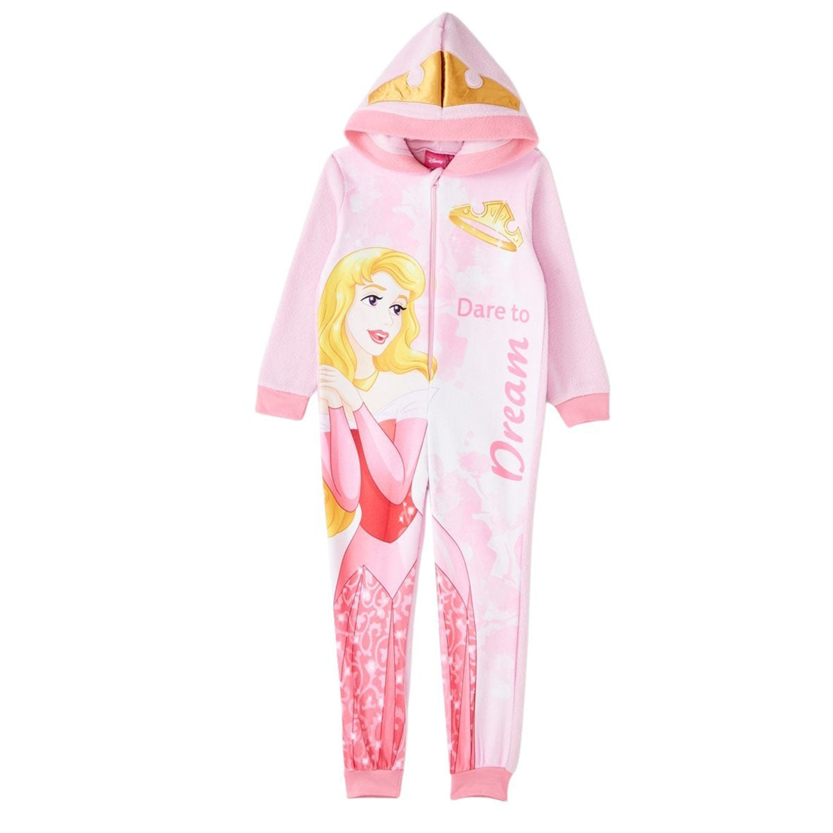 Combinaison polaire Princesse - 2A Fille - Enfant - Rose - 100 % Polyester - polaire - TrendyFlair