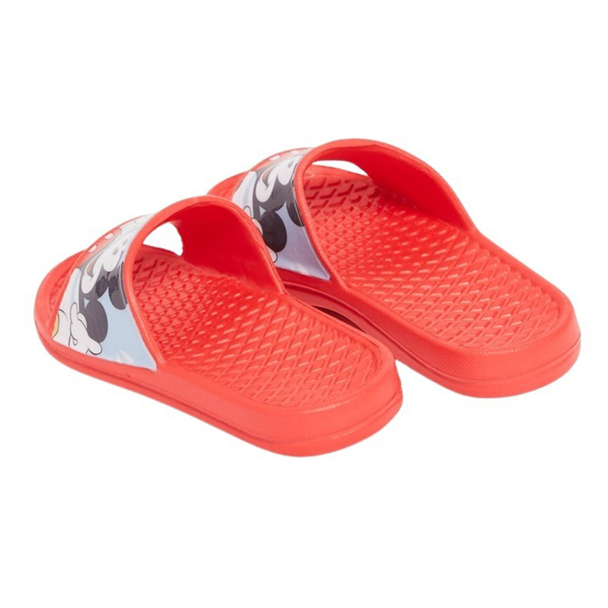 Claquette Mickey - 26 Garçon - Enfant - Rouge - Pvc - TrendyFlair