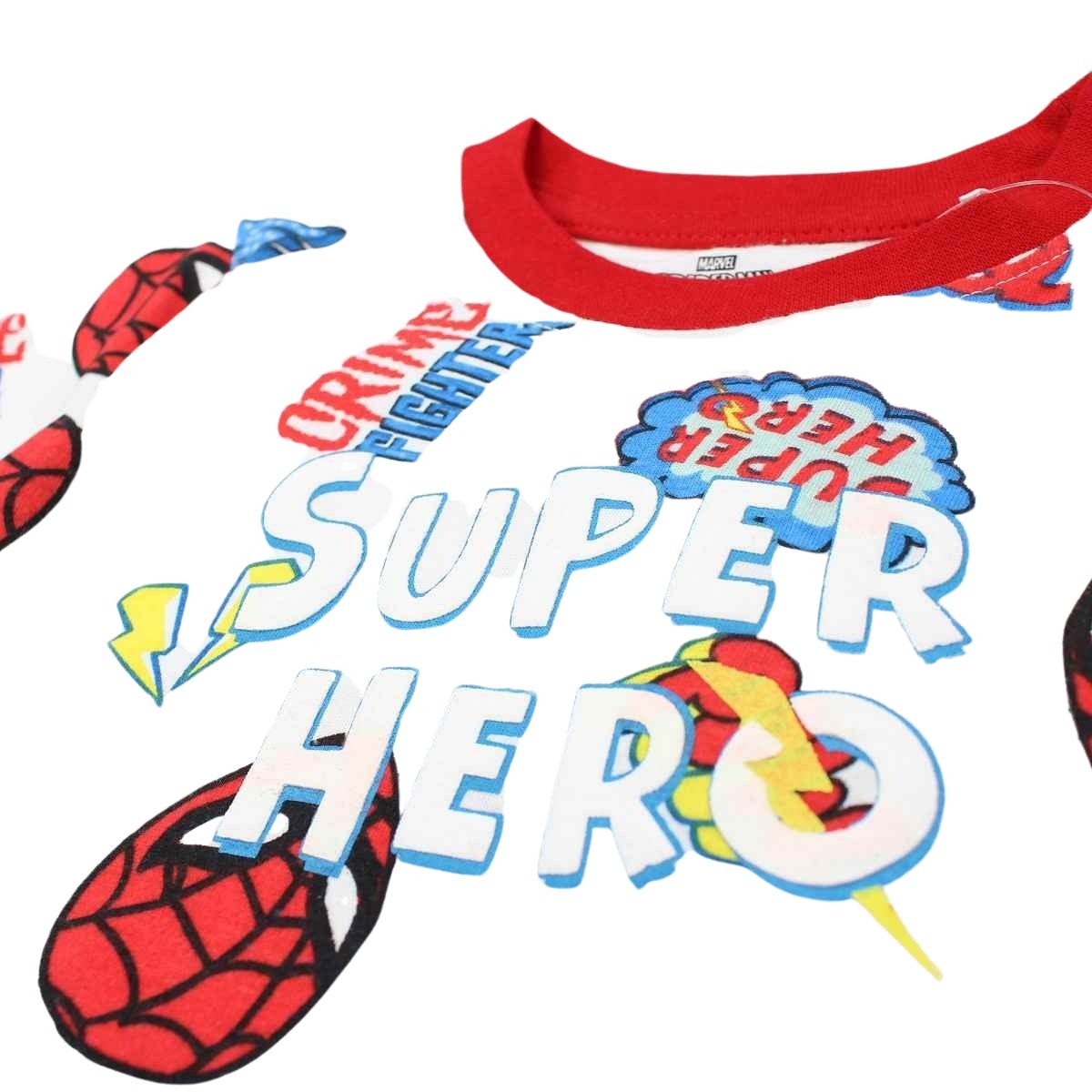 Ensemble Spiderman - 2A Garçon - Enfant - Rouge - 100 % Coton - TrendyFlair