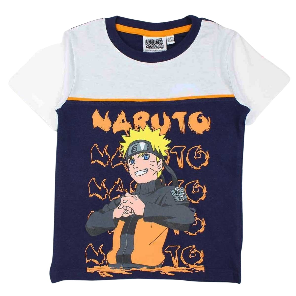 Ensemble Naruto - 4/6A Garçon - Enfant - Blanc - 93 % Coton - 7 % Polyester - TrendyFlair
