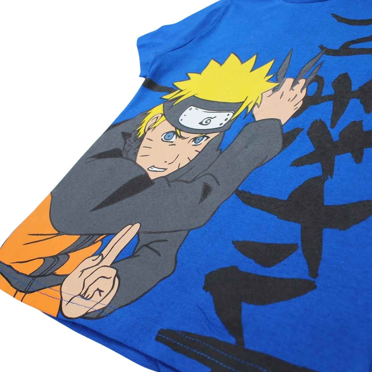 Ensemble Naruto - 4/6A Garçon - Enfant - Bleu - 100 % Coton - TrendyFlair