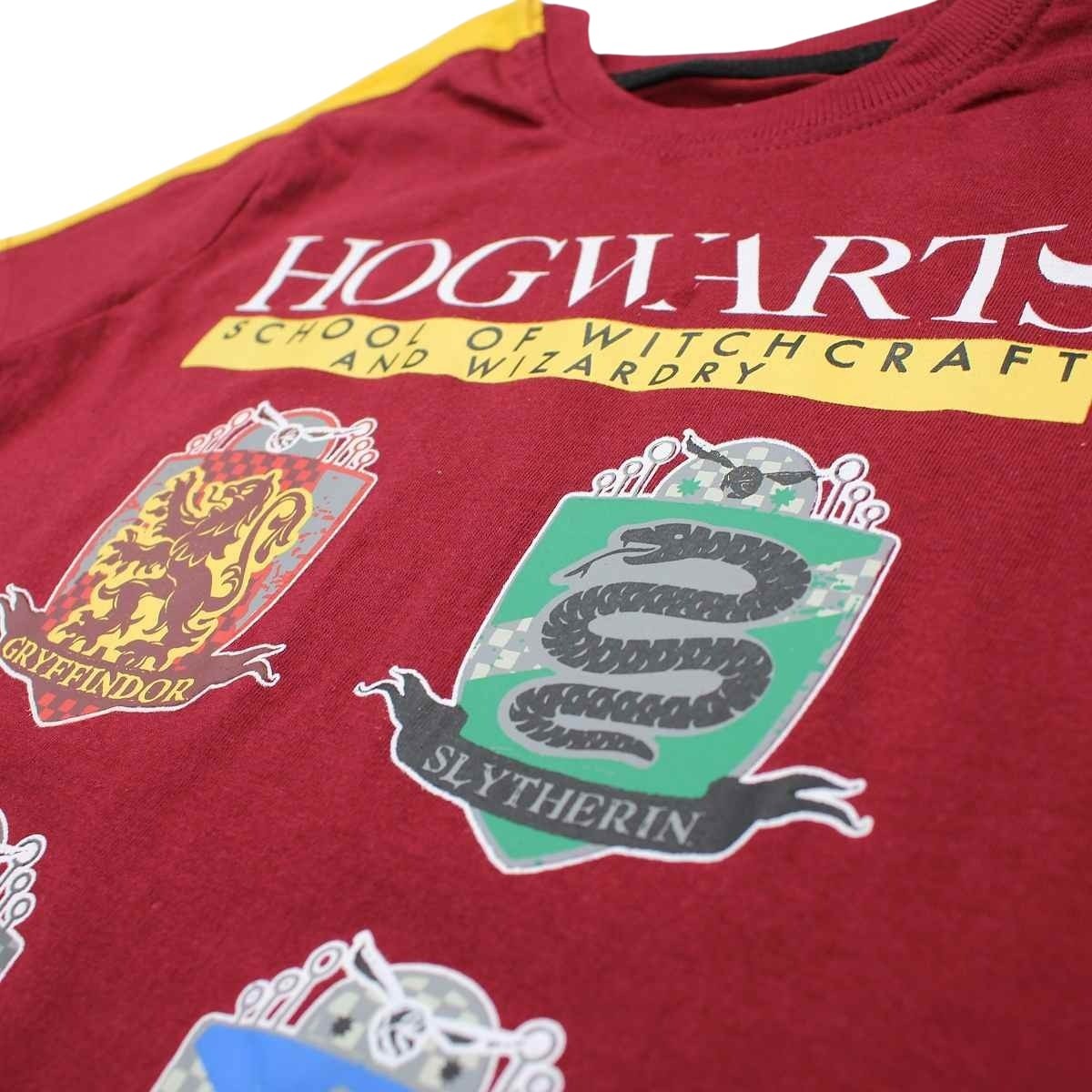 Ensemble Harry Potter - 4A Garçon - Enfant - Bordeaux - 100 % Coton - TrendyFlair