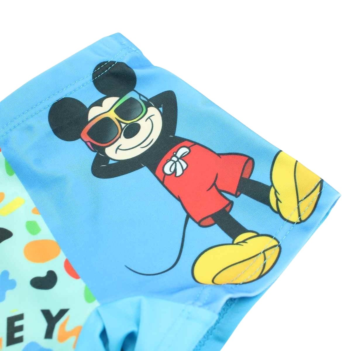 Boxer de bain Mickey - 2/3A Garçon - Enfant - Bleu - 85 % Polyester - 15 % Élasthanne - TrendyFlair