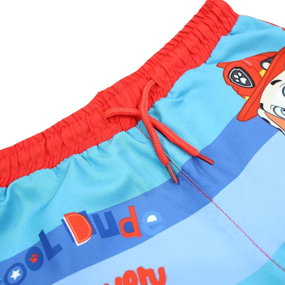 Short de bain Paw Patrol - 3/4A Garçon - Enfant - Rouge - 100 % Polyester - TrendyFlair