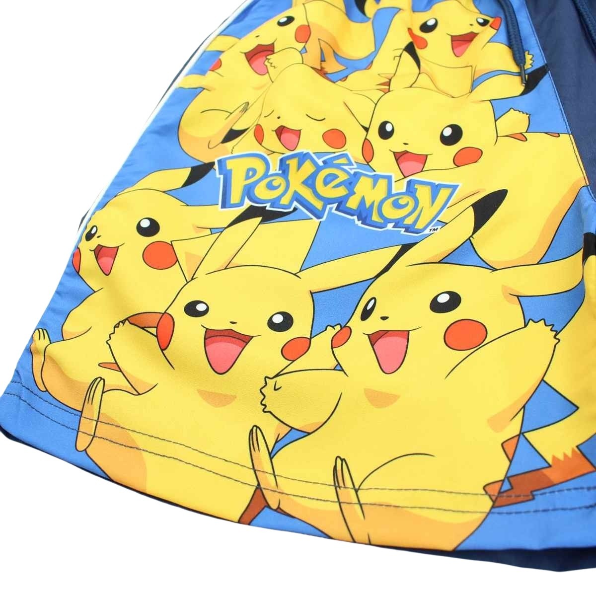 Short de bain Pokemon - 10A Garçon - Enfant - Bleu - 100 % Polyester - TrendyFlair