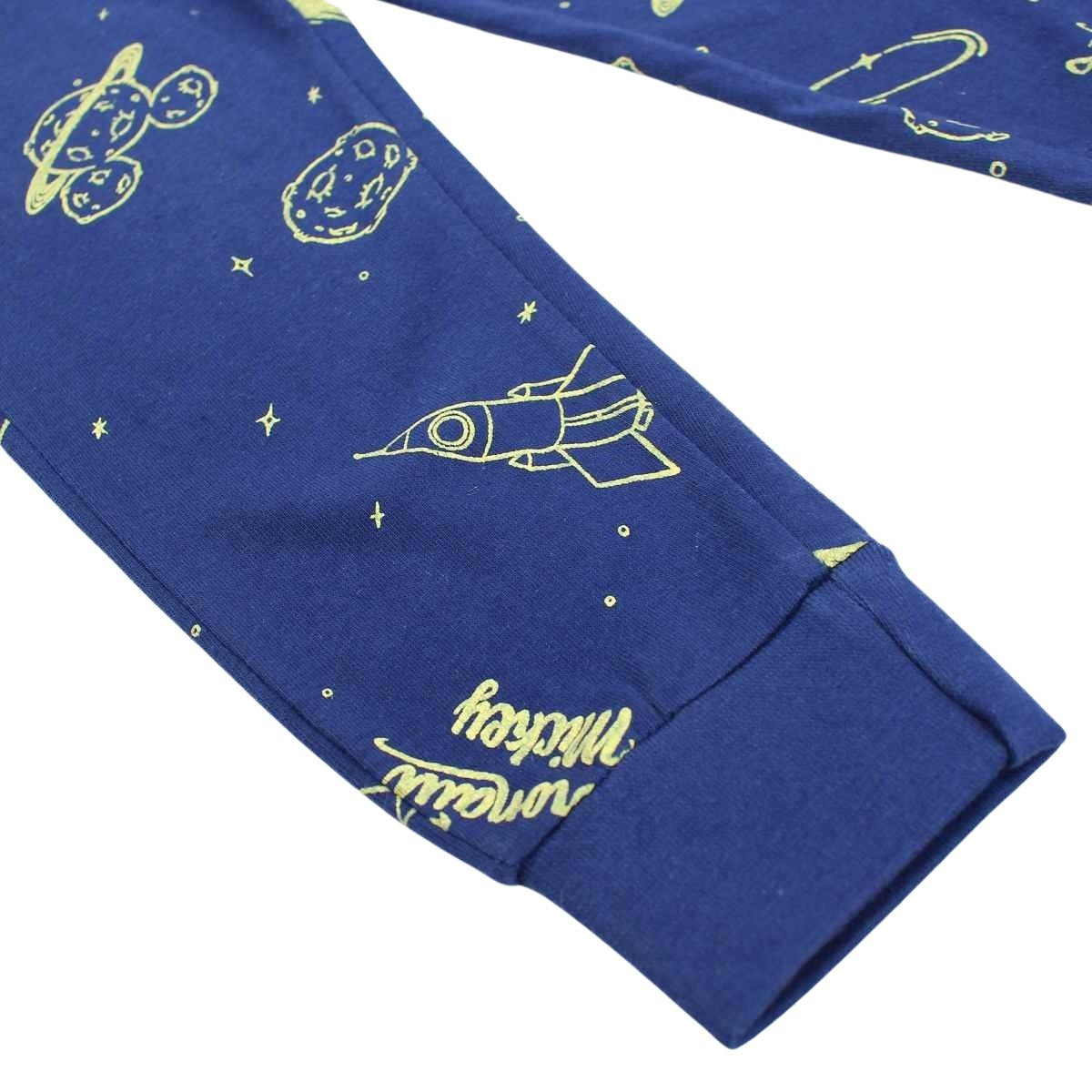 Pyjama coton Mickey - 3A Garçon - Enfant - Marine - 100 % Coton - 160 gsm - TrendyFlair