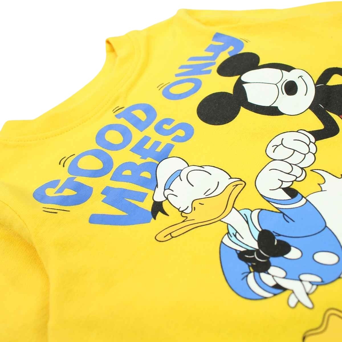 Pyjama coton Mickey - 3A Garçon - Enfant - Jaune - 100 % Coton - TrendyFlair