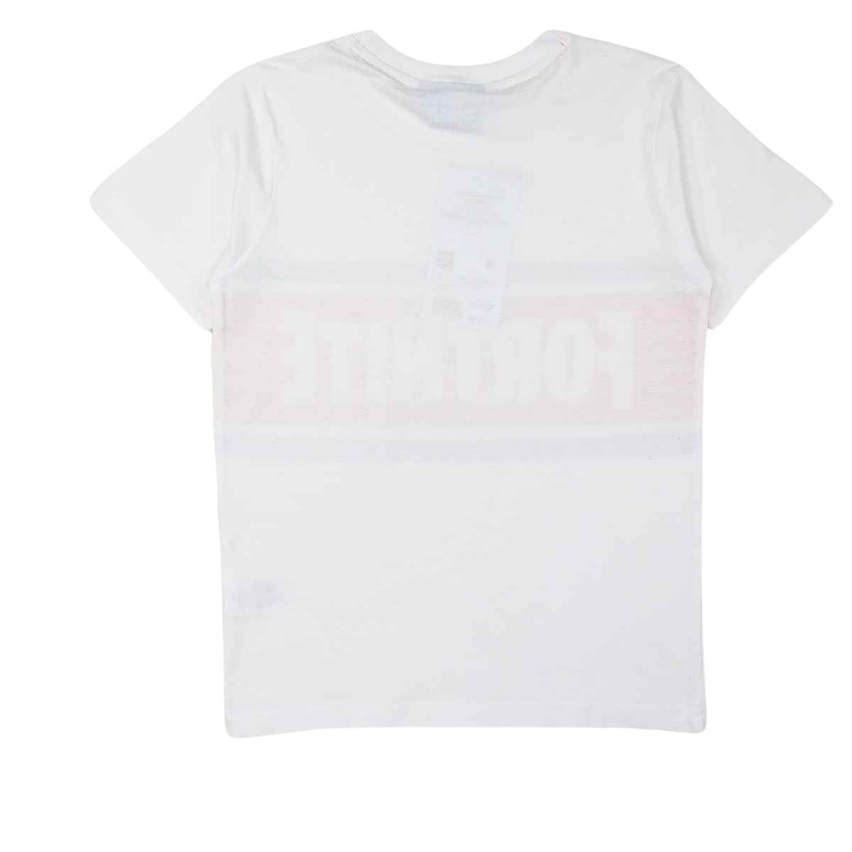 T-Shirt Fortnite - 12A Garçon - Enfant - Blanc - 100 % Coton - TrendyFlair