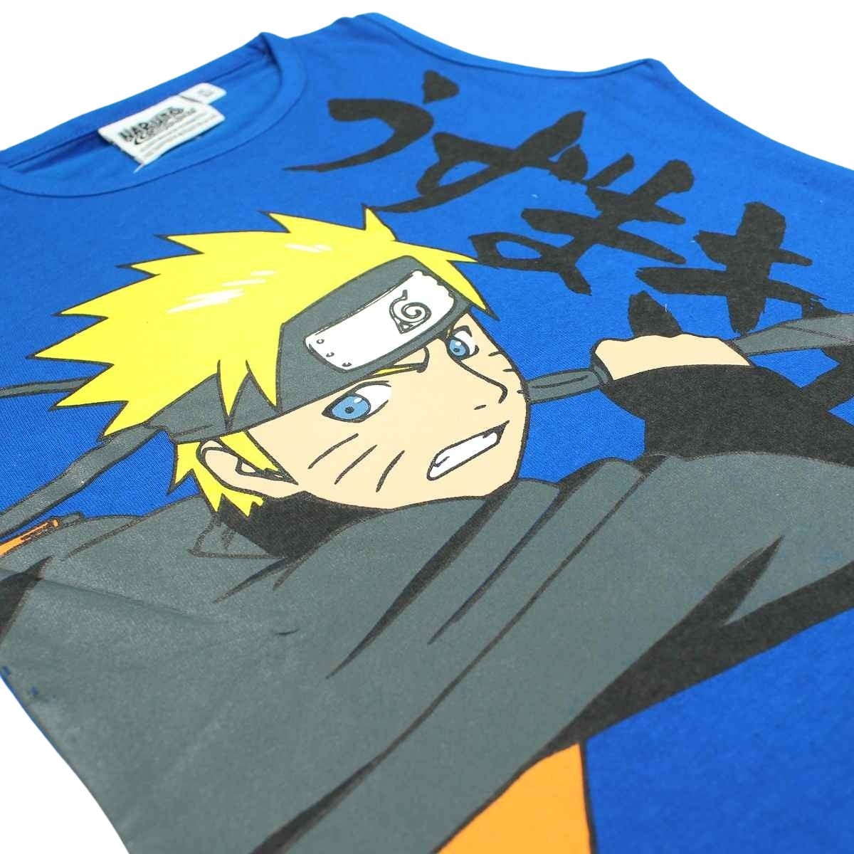 T-Shirt Naruto - 4A Garçon - Enfant - Bleu - 100 % Coton - TrendyFlair