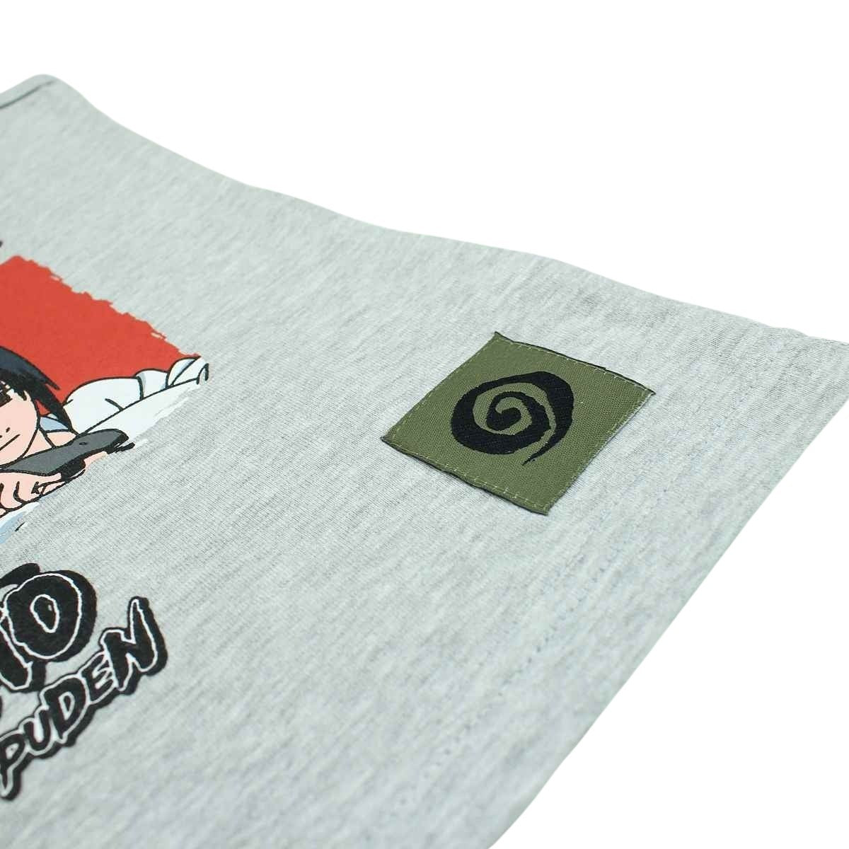T-Shirt Naruto - 4A Garçon - Enfant - Gris - 93 % Coton - 7 % Polyester - TrendyFlair