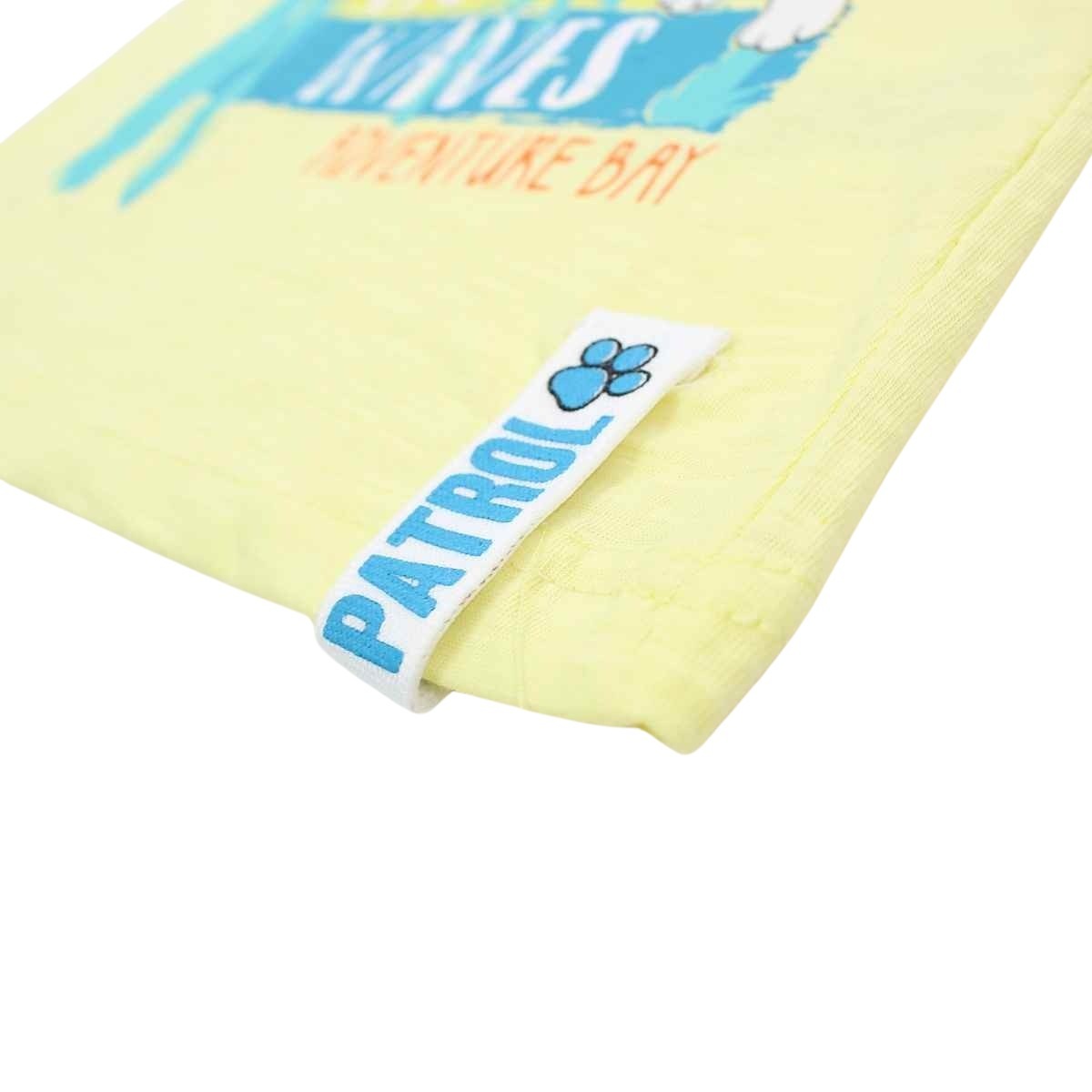 T-Shirt Paw Patrol - 3A Garçon - Enfant - Jaune - 100 % Coton - TrendyFlair
