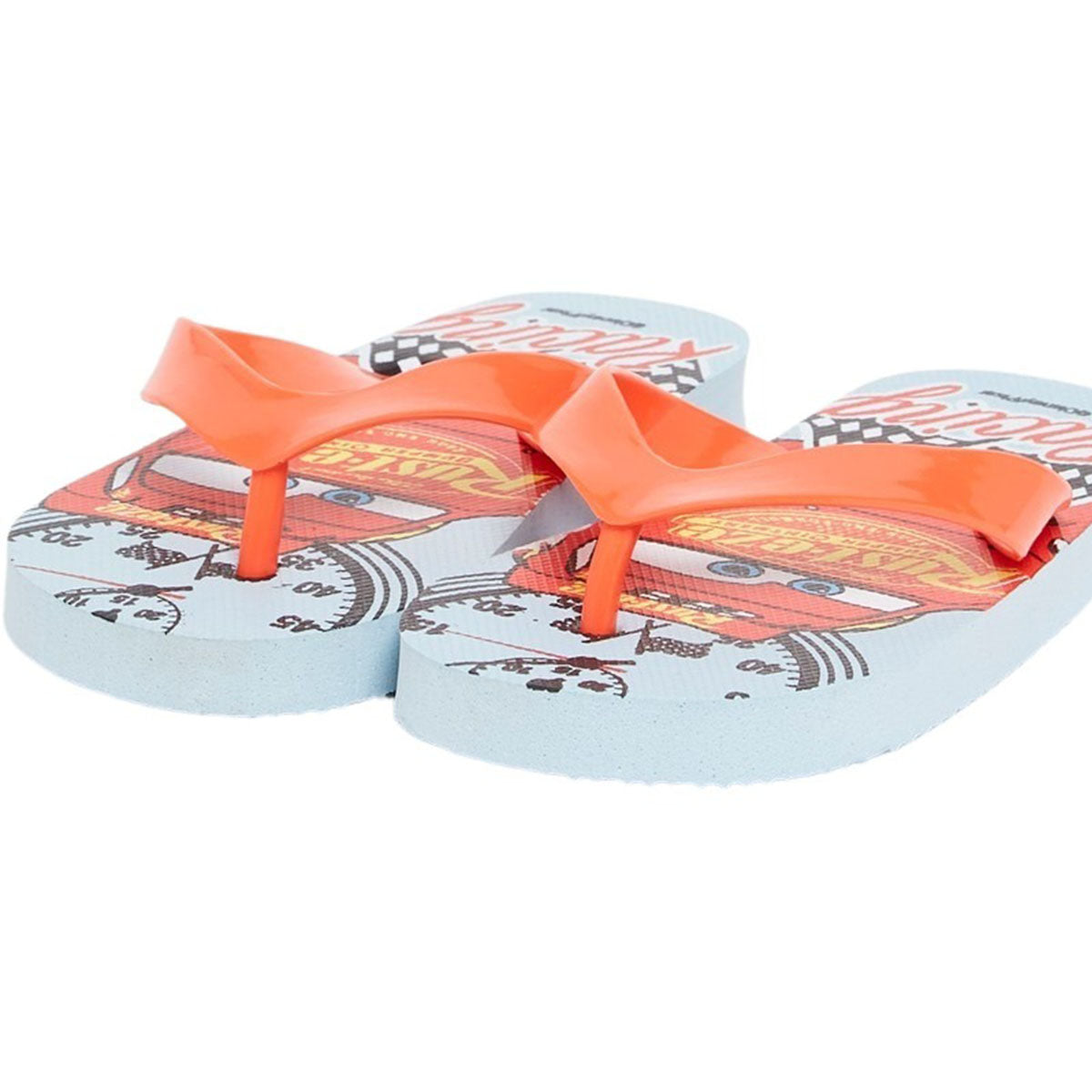 Tong Cars - 23/25 Garçon - Enfant - Bleu - 100% polyéthylène-13 MM, TOP Pvc - TrendyFlair
