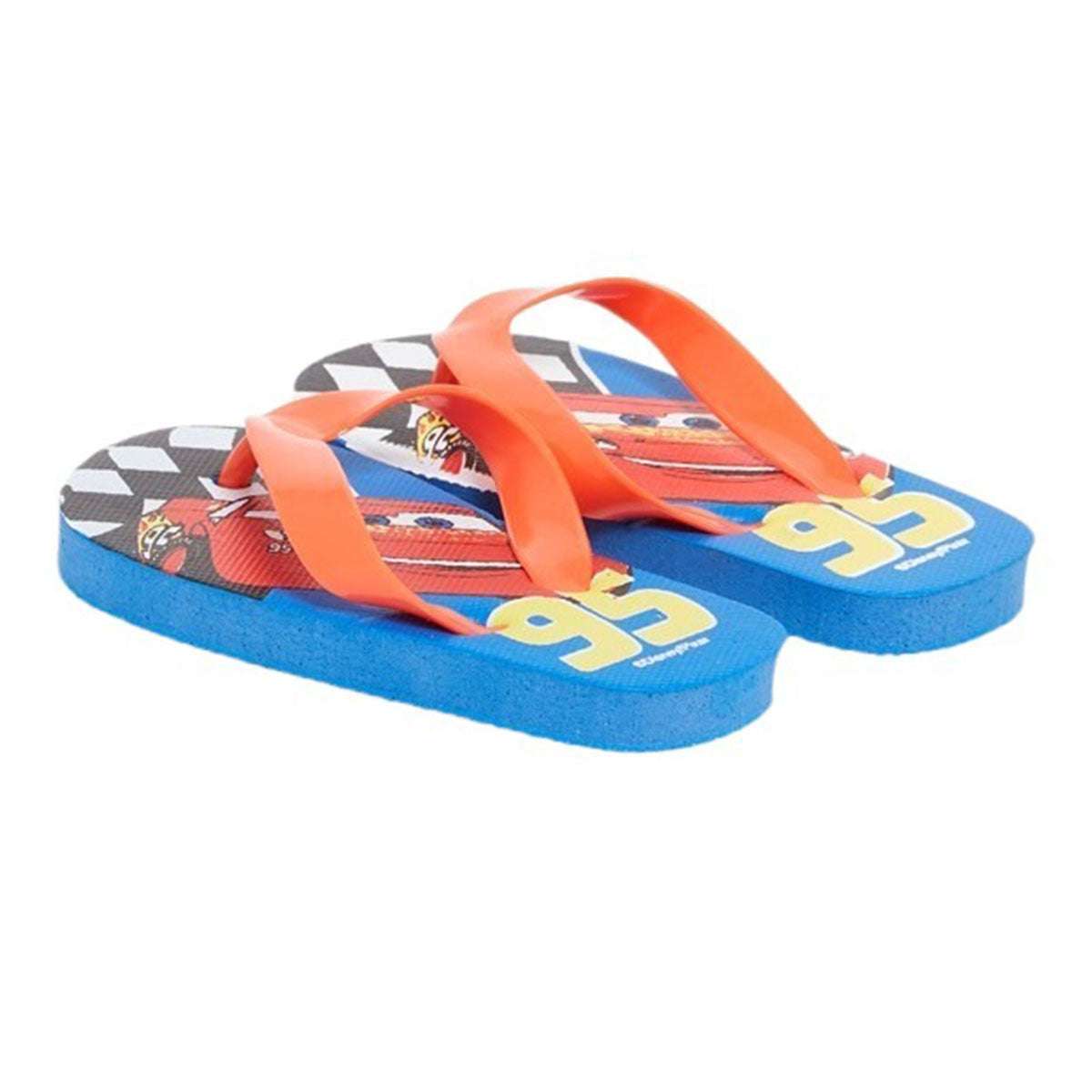 Tong Cars - 23/25 Garçon - Enfant - Marine - 100% polyéthylène-13 MM, TOP Pvc - TrendyFlair