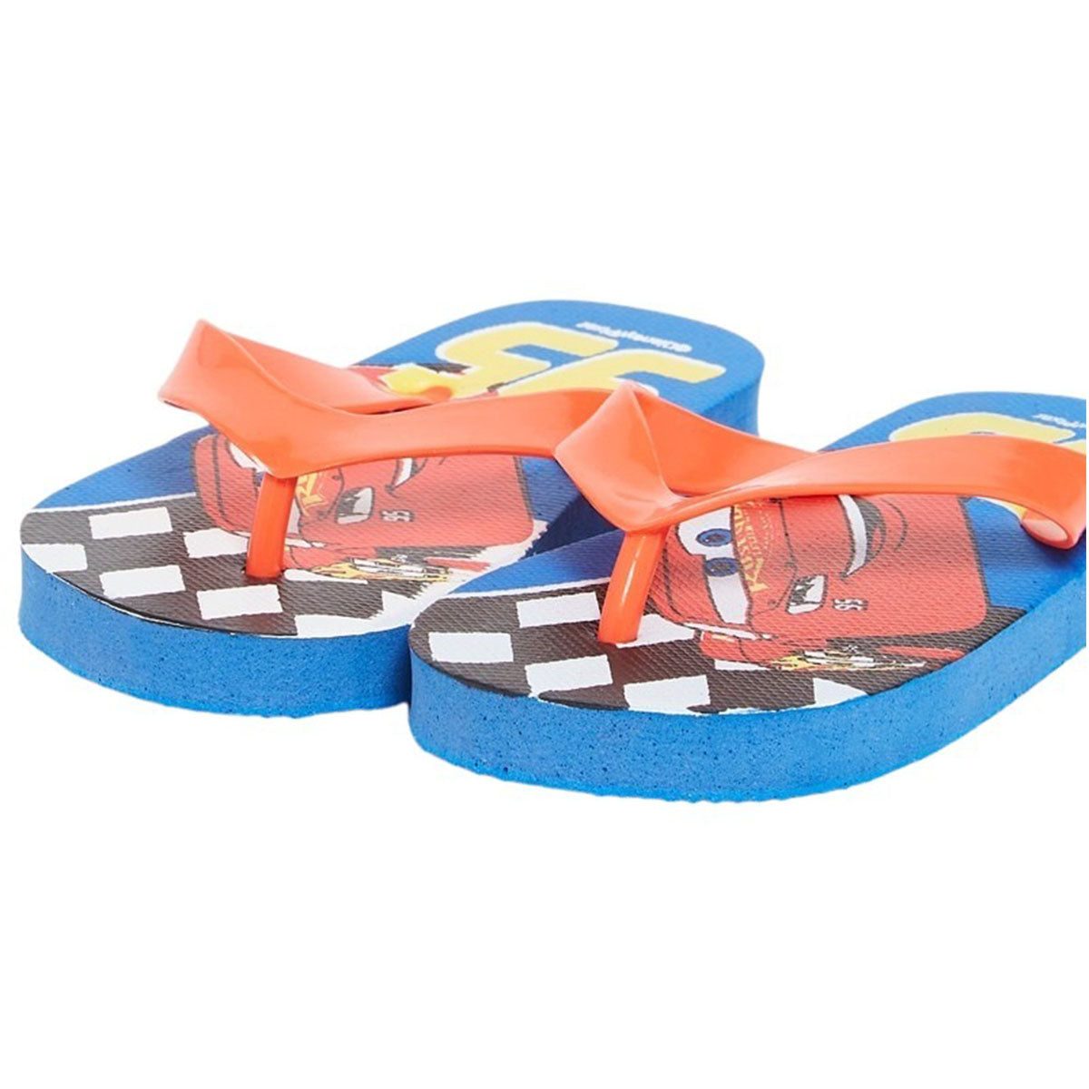 Tong Cars - 23/25 Garçon - Enfant - Marine - 100% polyéthylène-13 MM, TOP Pvc - TrendyFlair