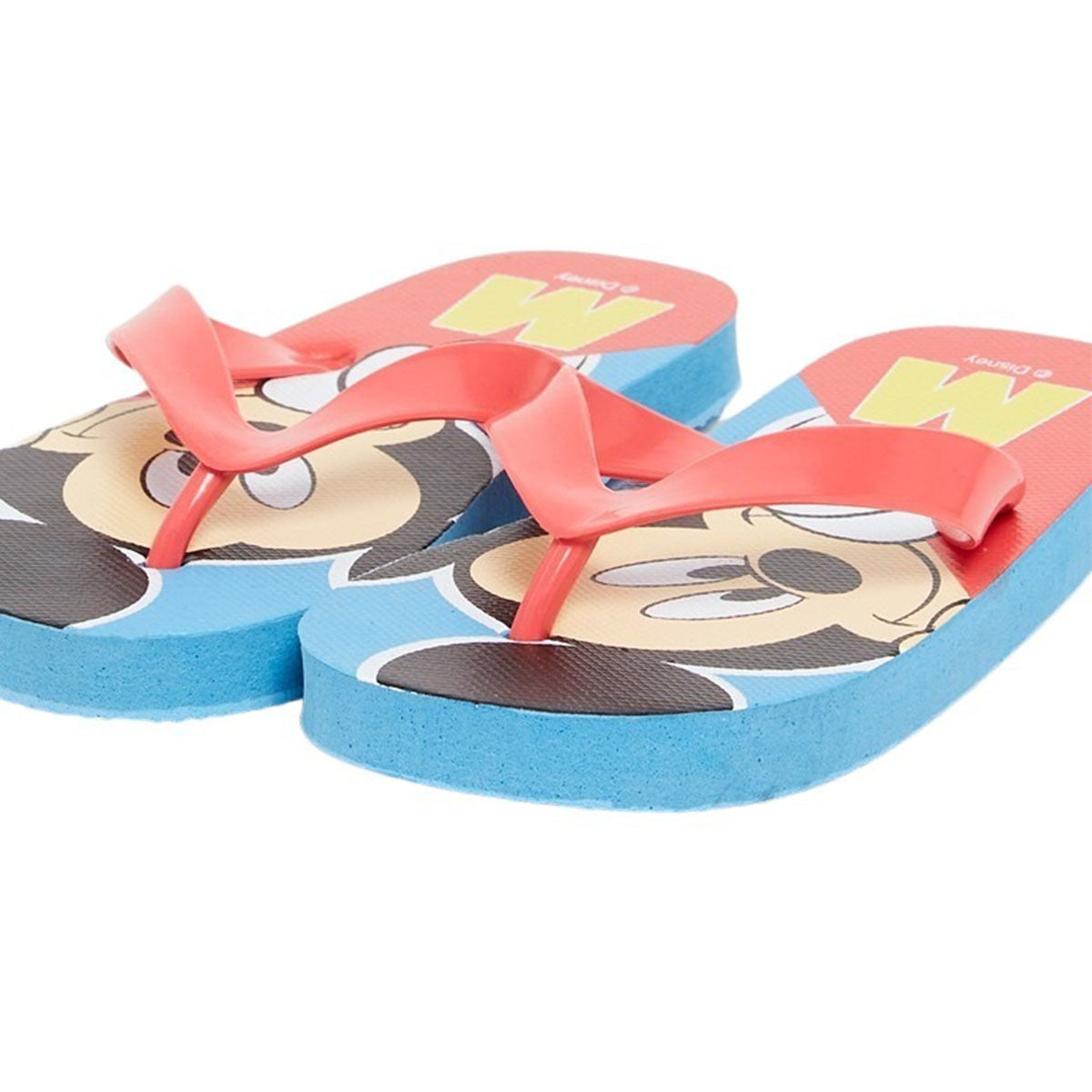 Tong Mickey - 26/27 Garçon - Enfant - Bleu - SOLE: 100% polyéthylène, 13 MM; 100% Pvc - TrendyFlair