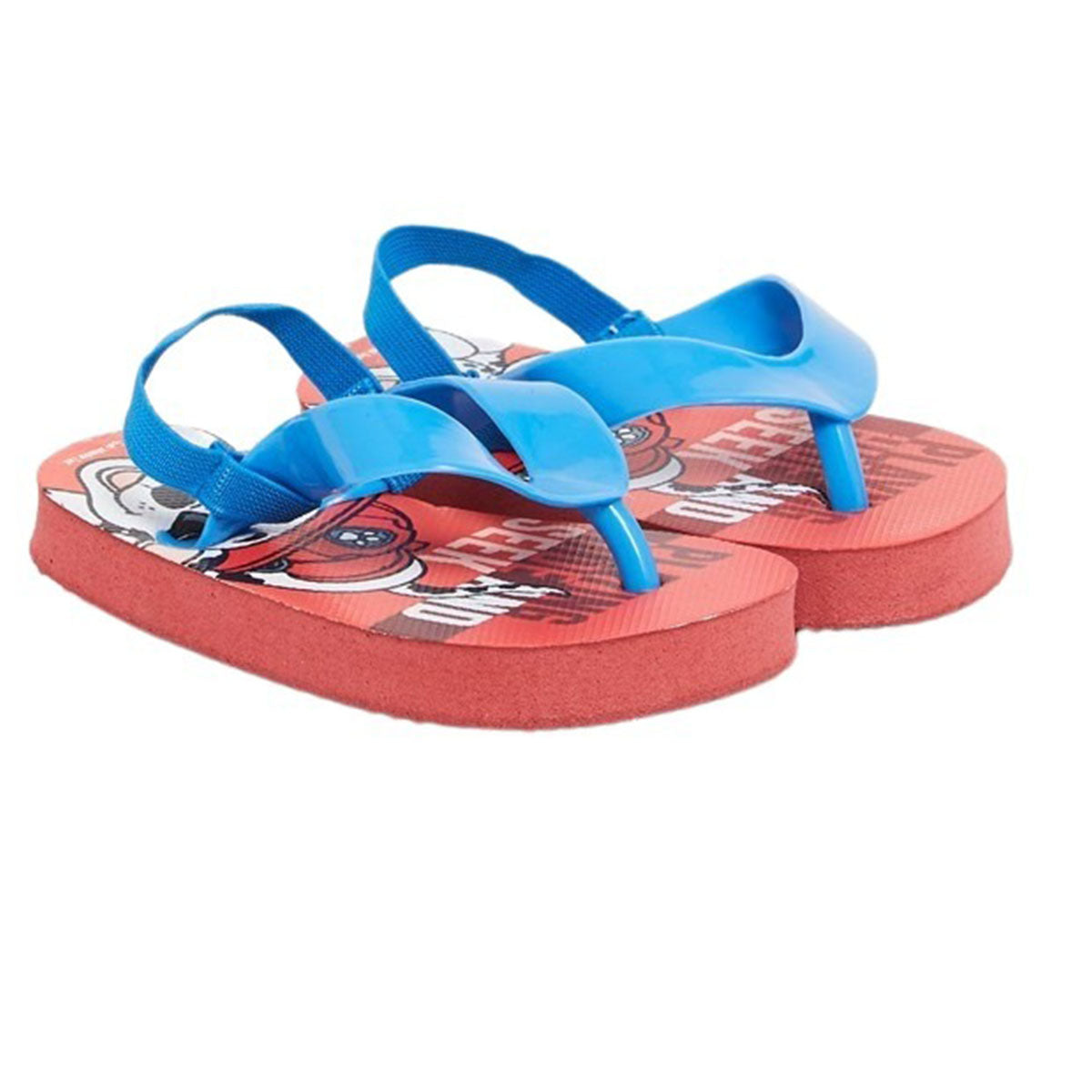 Tong Paw Patrol - 19/20 Garçon - Enfant - Rouge - 100% polyéthylène - TOP Pvc - TrendyFlair