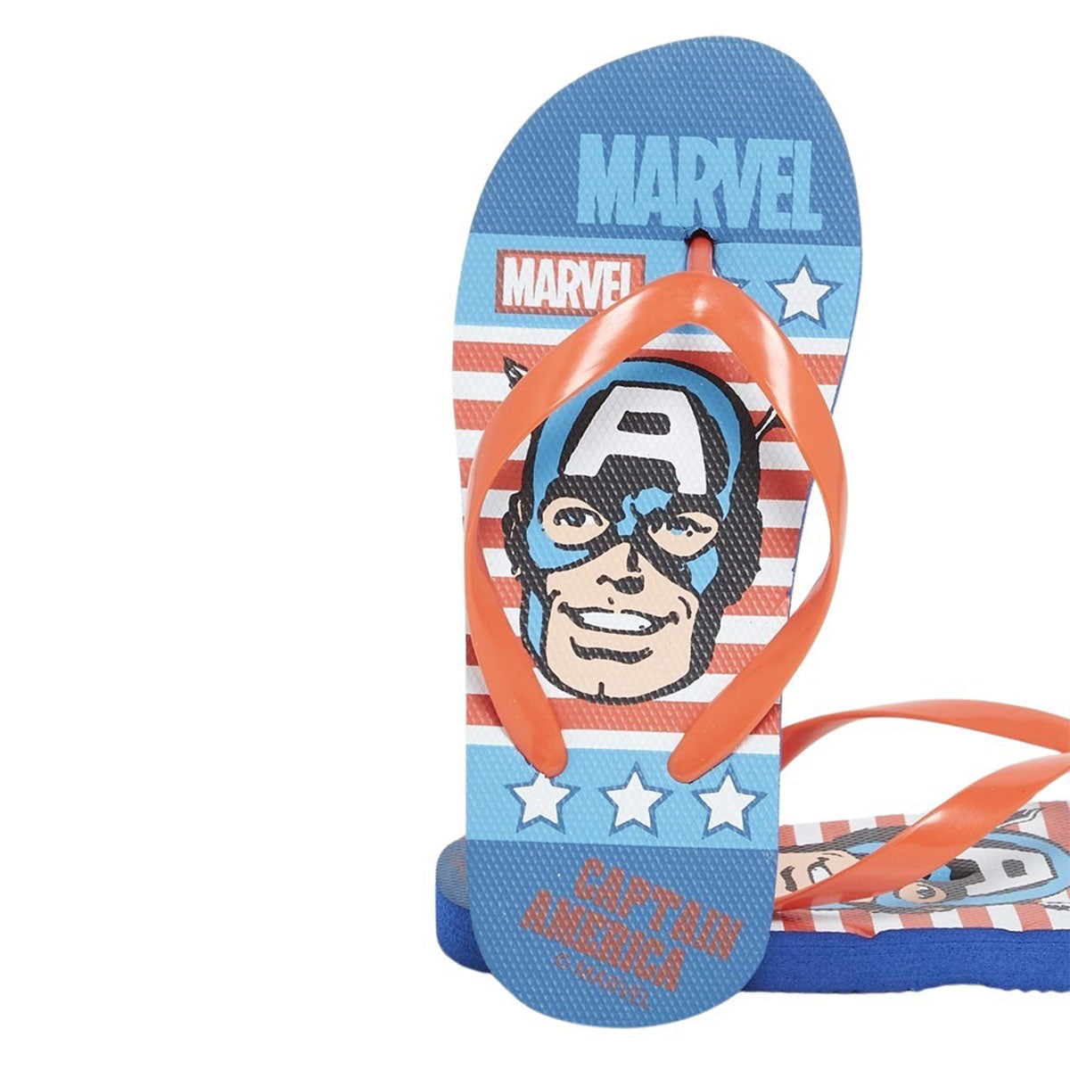 Tongs Avengers - 28/29 Garçon - Enfant - Bleu - SOLE: 100% POLYETHYLENE, 13 MM; 100% Pvc - TrendyFlair