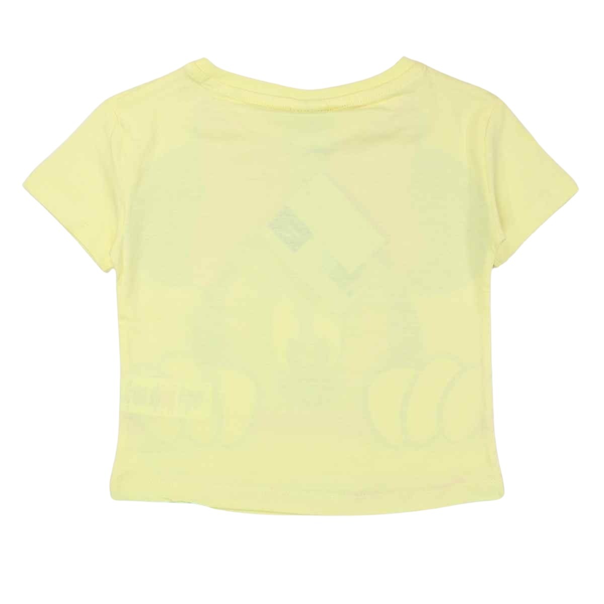 T-Shirt Minnie - 5A Fille - Enfant - Jaune - 100 % Coton - TrendyFlair