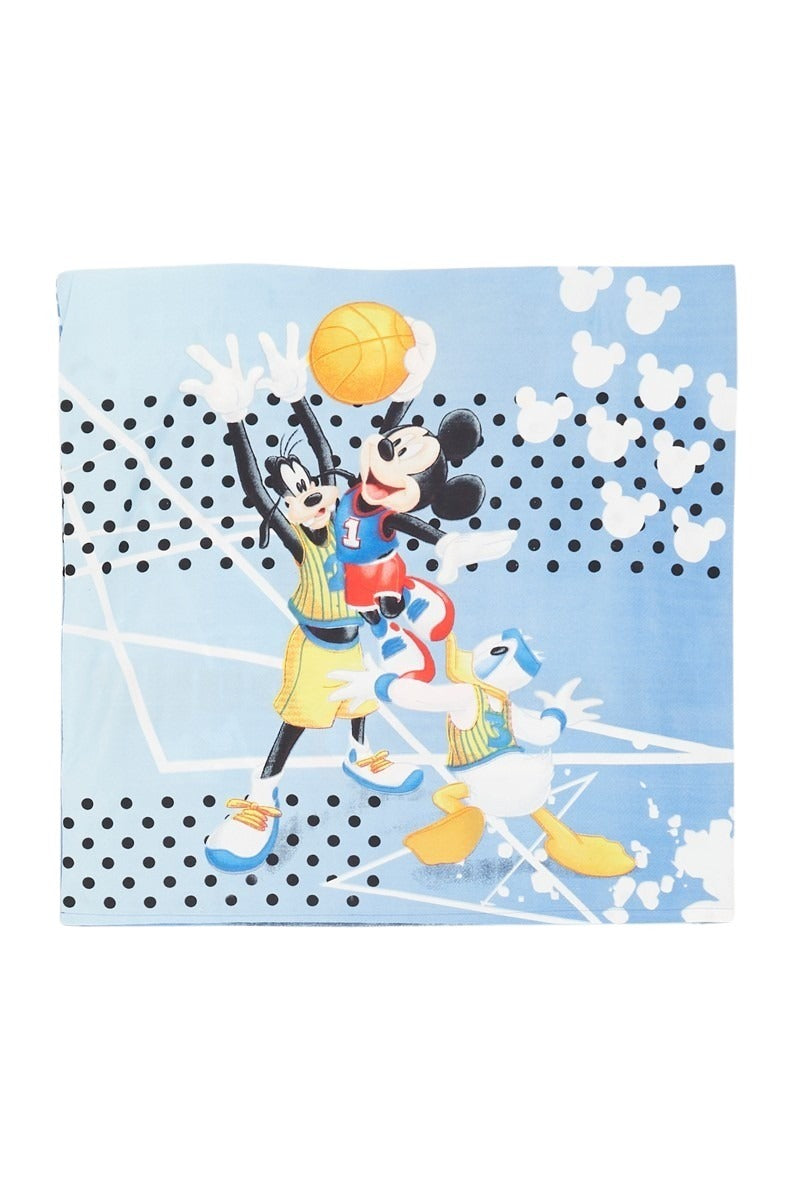 Housse de couette + taie d'oreiller Mickey - TU Garçon - Enfant - Bleu - 100 % Polyester - TrendyFlair