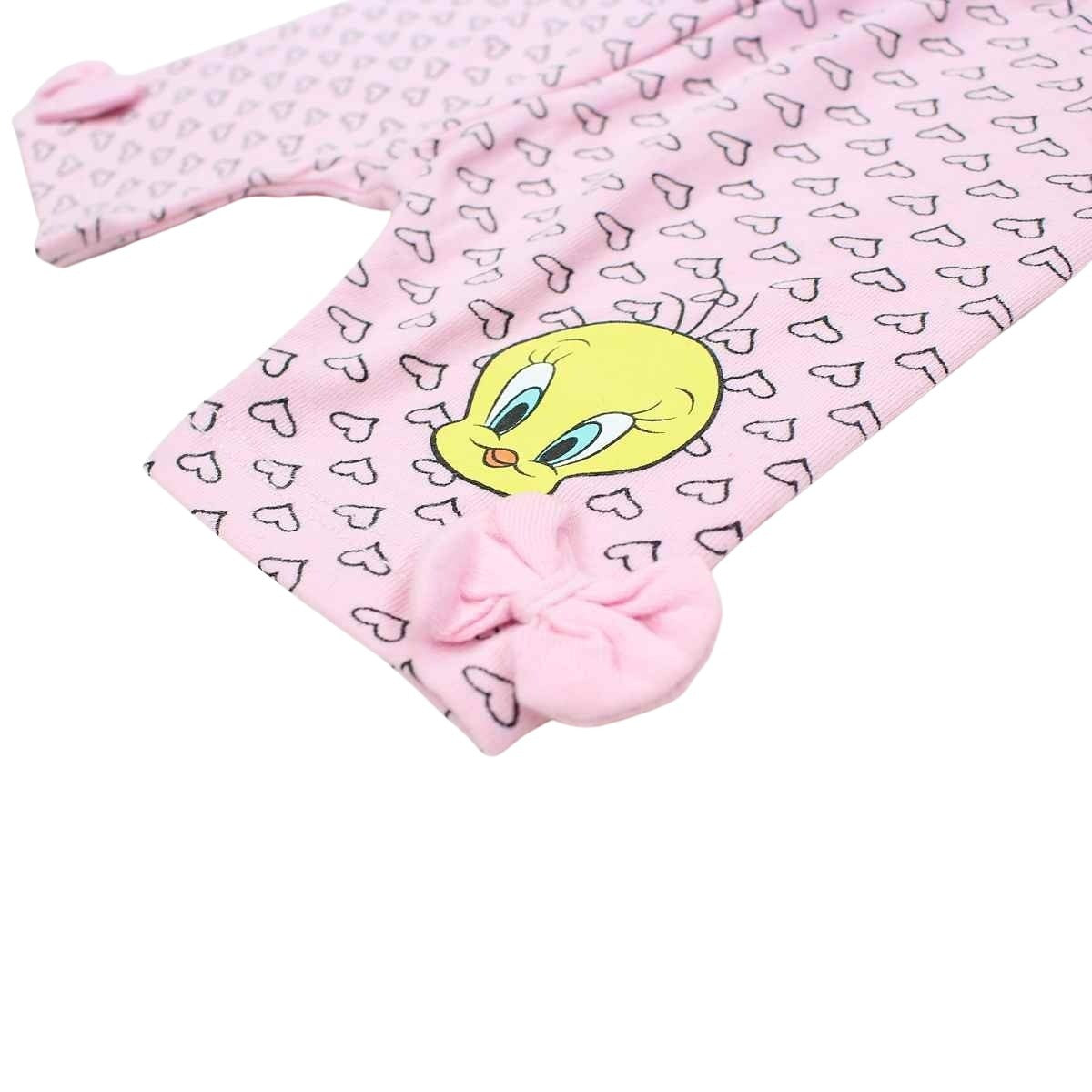 Ensemble bébé Titi - 6M Bébé Fille - Enfant - Rose - Haut: 100 % Coton - Bas: 95 % Coton - 5 % Élasthanne - TrendyFlair