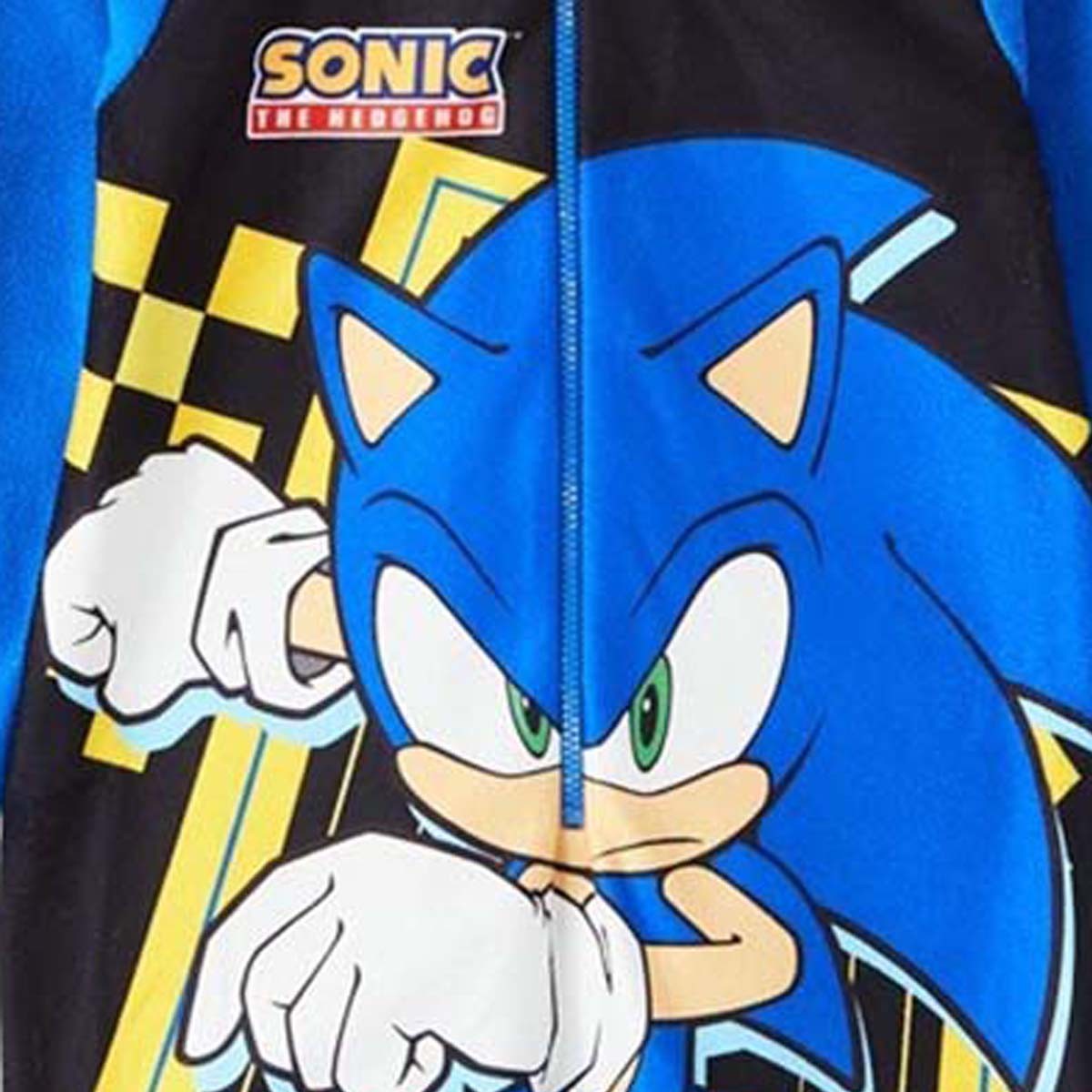 Combinaison polaire Sonic - 3A Garçon - Enfant - Marine - 100% Polyester, 190 G/M2 - POLAIRE - TrendyFlair
