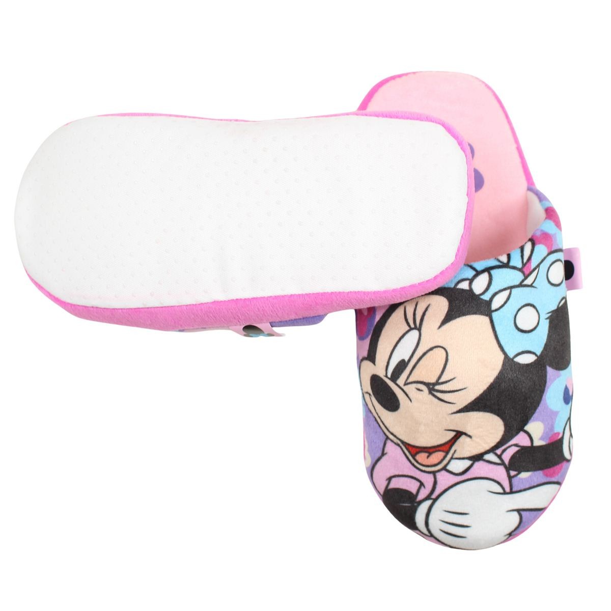 Pantoufle Minnie - 28 Fille - Enfant - Fushia - 100%Polyester - TrendyFlair