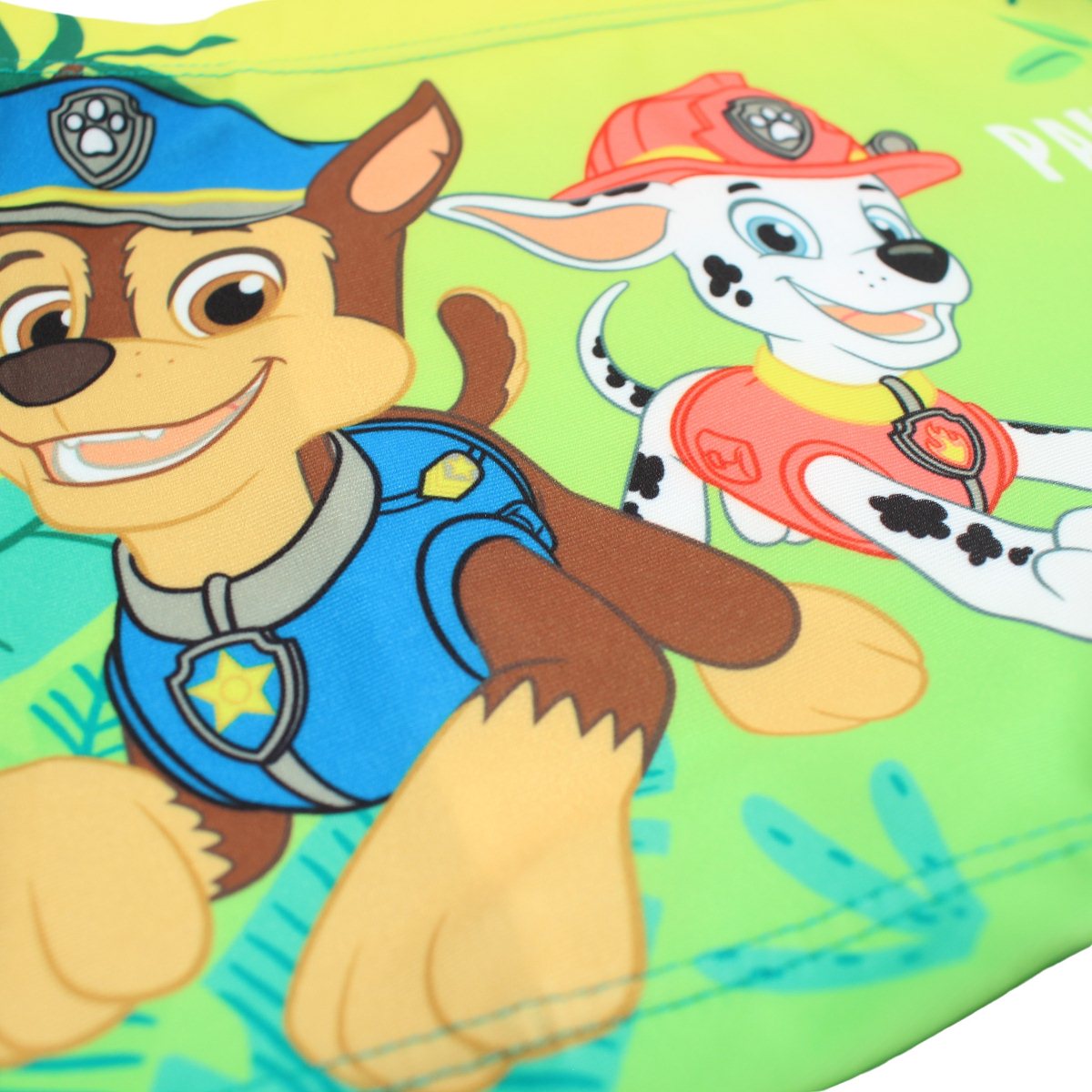 Boxer de bain Paw Patrol - 5/6A Garçon - Enfant - Vert - 88% Polyester, 12% Élasthanne, 200 GSMS J LINING ON FRONT, AS TECH PACK - TrendyFlair