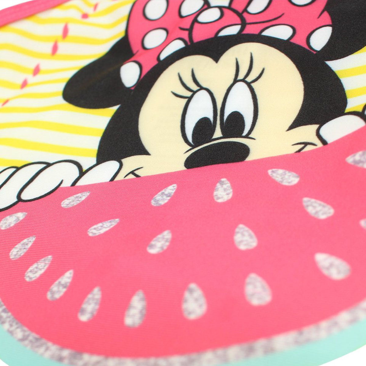 Maillot de bain Minnie - 6/7A Fille - Enfant - Jaune - 88%Polyester, 12% Élasthanne, 200gsm - TrendyFlair